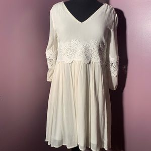 New with tags Jodifl white size small dress
